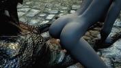 หนังxxx Argonian gets laid with a lonely young woman