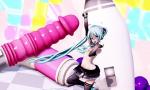 นาฬิกา คลิปโป๊ MMD Hatsune Miku Sluty Dance My Time By [Pi ร้อน