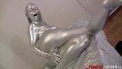 คริปโป๊ PORNSTARPLATINUM Mindi Mink Covered in Silver Before Teasing 2022