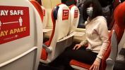 หนังโป๊ Public dick flash in the train period Stranger girl jerk me off and suck me till I cum period Risky real outdoor