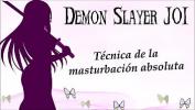 หนังโป๊ JOI Demon Slayer Entrenamiento masturbacion absoluta lpar interactivo rpar period ร้อน