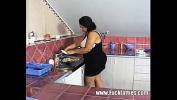 หนังโป๊ใหม่  BBW fuck slut gets her pussy cocked in the kitchen 3gp