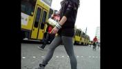 หนังโป๊ Candid girl in short skirt grey leggings and high heel ankle boots ร้อน 2024