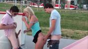 หนังโป๊ใหม่  PUBLIC gangbang with a cute blonde teen ร้อน