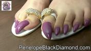 คลิปxxx Penelope Black Diamond Footjob sperm on my toes claws Preview Mp4