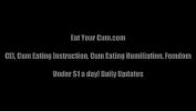 หนังโป๊ Eat a hot load of cum for your horny mistress CEI 2024 ล่าสุด