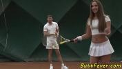 คลิปโป๊ Bootylicous babe assfucked after tennis 2024