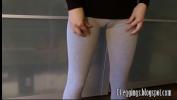 หนังโป๊ Workout cameltoe with Grey leggings period Mp4