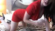 คลิปxxx Sexy Girl in Red Dress Fingers Her Hot Pussy Hard Live on Webcam Mp4 ฟรี