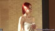 คลิปโป๊ฟรี Redhead babe masturbates in the bathroom 2024 ล่าสุด