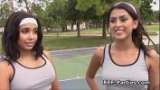 หนังเอ็ก Three basketball babes licking pussy Mp4 ฟรี