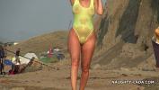 ดูหนังxxx Transparent swimsuit and nude on the beach 3gp