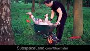 ดูหนังxxx Young slave get tied up and fucked in the garden ฟรี