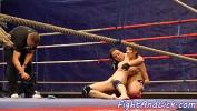 คลิปxxx Busty babes wrestling naked in the ring 2024 ล่าสุด