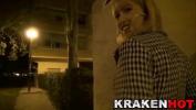 คลิปxxx Blonde woman in the street looking for stranger men to fuck