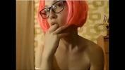 คลิปโป๊ฟรี Superhot geekgirl Russian on webcam showing small tits and finger sucking