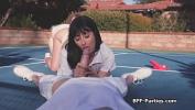 หนังxxx Foursome with kinky teens at the tennis court