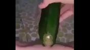 คลิปโป๊ฟรี Hot masturbation using cucumber