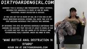 หนังโป๊ Wine bottle anal destruction in studio Dirtygardengirl 3gp ฟรี