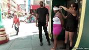 หนังxxx Busty blindfolded ebony public fucked