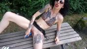 หนัง18 Lucy Ravenblood smoking and diloing her pussy in a public park 3gp ฟรี