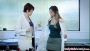 ดูหนังxxx Redhead scientist pussylicked by lesbian babe ฟรี