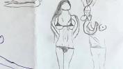 คลิปโป๊ออนไลน์ Some Nice naked pics drawed ms period x part period 1