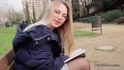 หนังxxx Blonde in pantyhose fucks in bushes Mp4