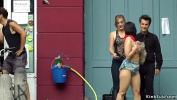 คลิปxxx Busty Euro babe butt plugged in public 3gp