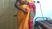 คลิปxxx desi indian horny tamil telugu kannada malayalam hindi cheating wife vanitha wearing orange colour saree showing big boobs and shaved pussy press hard boobs press nip rubbing pussy masturbation ร้อน