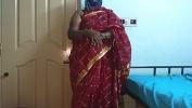 คลิปโป๊ desi indian tamil telugu kannada malayalam hindi horny cheating wife vanitha wearing cherry red colour saree showing big boobs and shaved pussy press hard boobs press nip rubbing pussy masturbation