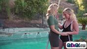 คลิปโป๊ออนไลน์ Blonde wife cheats with the hot poolgirl and facesitting her 2024 ล่าสุด