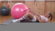 หนังxxx Gym fuck with wet tight pussy teen Milana Blanc fucking freaky dildo ball