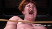 ดูหนังav Bbw redhead slave in hogtie gets whipped 2024