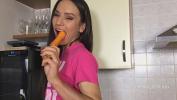 คลิปโป๊ Russian pornstar Nataly Gold rubs her hole with carrot in the kitchen 2024 ล่าสุด