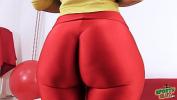 ดูหนังxxx HUGE ASS TINY WAIST in Tight Red Spandex Leggings FIONA from SportySlut period com Mp4