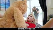 หนังโป๊ใหม่  Big hunk Michael Swayze catches his girlfriend petite blonde Sia Lust having sex with the teddy bear that he gave her period Mp4 ฟรี