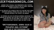 หนังเอ็ก Dirtygardengirl zebra dildo amp prolapse anal extreme 3gp ล่าสุด