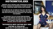 หนังav Hotkinkyjo sexy captain self anal fisting amp prolapse ฟรี