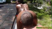 ดูหนังxxx Ebony teen with big ass gets oiled up Mp4 ฟรี