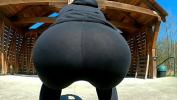 หนังxxx See Thru Leggings Fat Booty Workout Public ร้อน