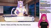 หนังโป๊ใหม่  VTuber LewdNeko Plays Kiara apos s Ara Ara Adventure Part 1 Mp4