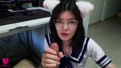 หนังโป๊ Cute chan with cat ears in a sexy suit was eager to satisfy her hunger with her senpai apos s sperm ฟรี