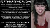 หนังเอ็ก Dirtygardengirl anal fucking XL Cole dildo amp prolapse 3gp ฟรี