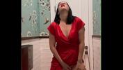 หนังโป๊ใหม่  Hot brunette in red dress masturbates in a public restaurant ร้อน