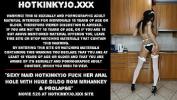 หนังxxx Sexy Maid Hotkinkyjo fuck her anal hole with huge dildo rom MrHankey amp prolapse 2024 ล่าสุด