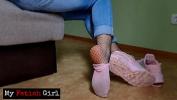 คลิปxxx e The Smell Of My Dirty Pink Socks And Smelly Soles After Running JOI Mp4