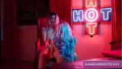 คลิปโป๊ Amazing busty lesbian babes Alexis Fawx comma Angela White kissing tender and lick pussies with neon lights on ดีที่สุด ประเทศไทย