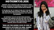 ดูหนังxxx Ride on the horse cock is one of most favourite Hotkinkyjo anal games Mp4