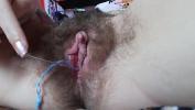 คริปโป๊ Hairy pussy dripping wet orgasm with tampons on p period and erected clitoris ฟรี